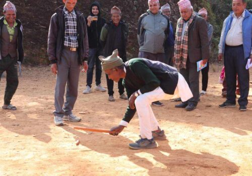 दण्डीबियो प्रतियोगितामा दुवल बहादुर श्रेष्ठको समुह प्रथम,बाघचाल र गट्टा खेलमा कसले मारे बाजी ?