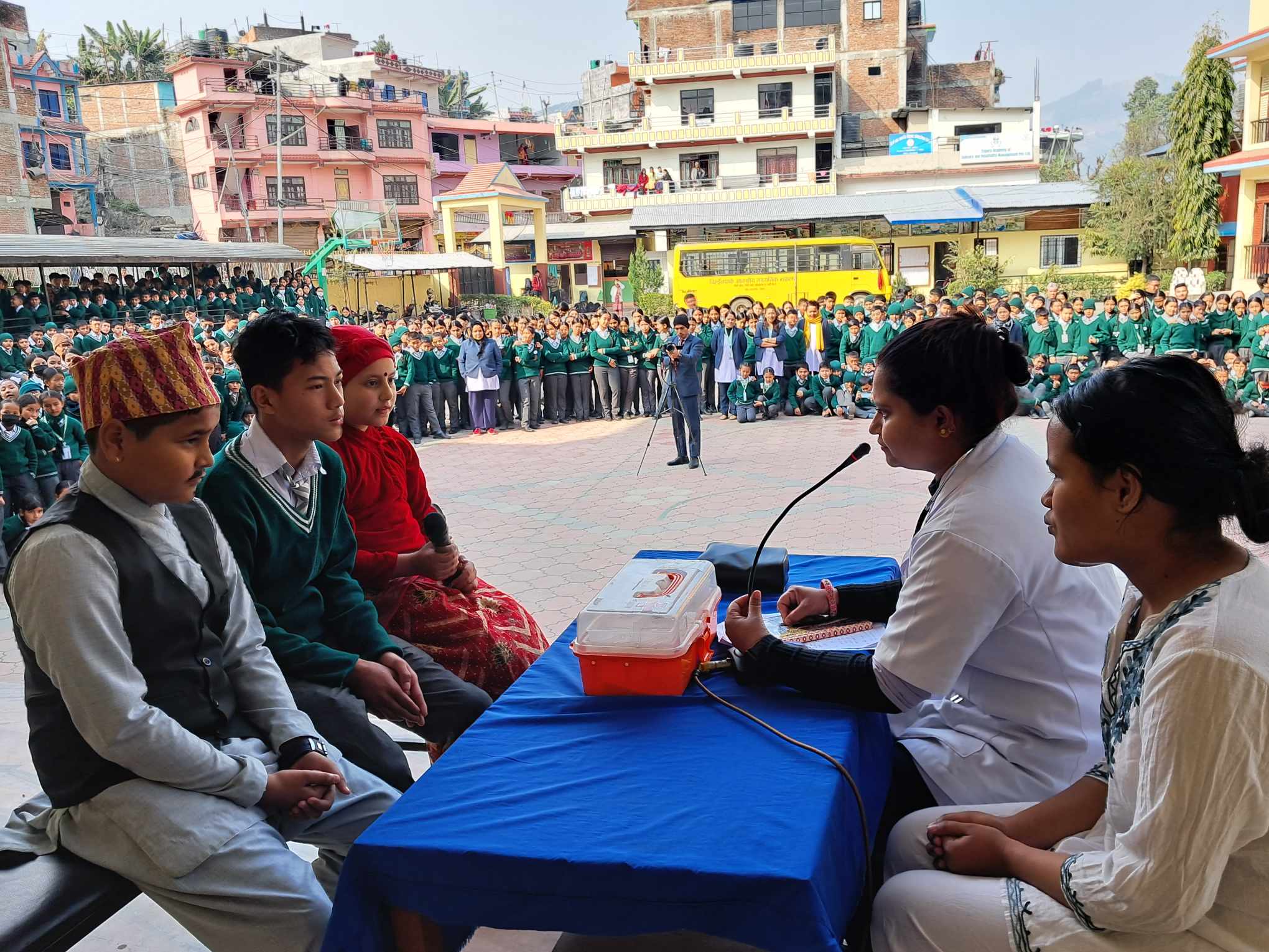 आज विश्व क्यान्सर दिवसः चिल्ड्रेनपार्क आवासीय माविमा नाटक प्रदर्शनी