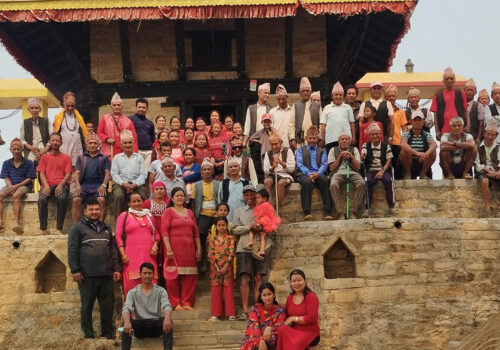 वर्षाको आह्वान सहित खड्गदेवी मन्दिर मैदीकोटमा देवी पुजा