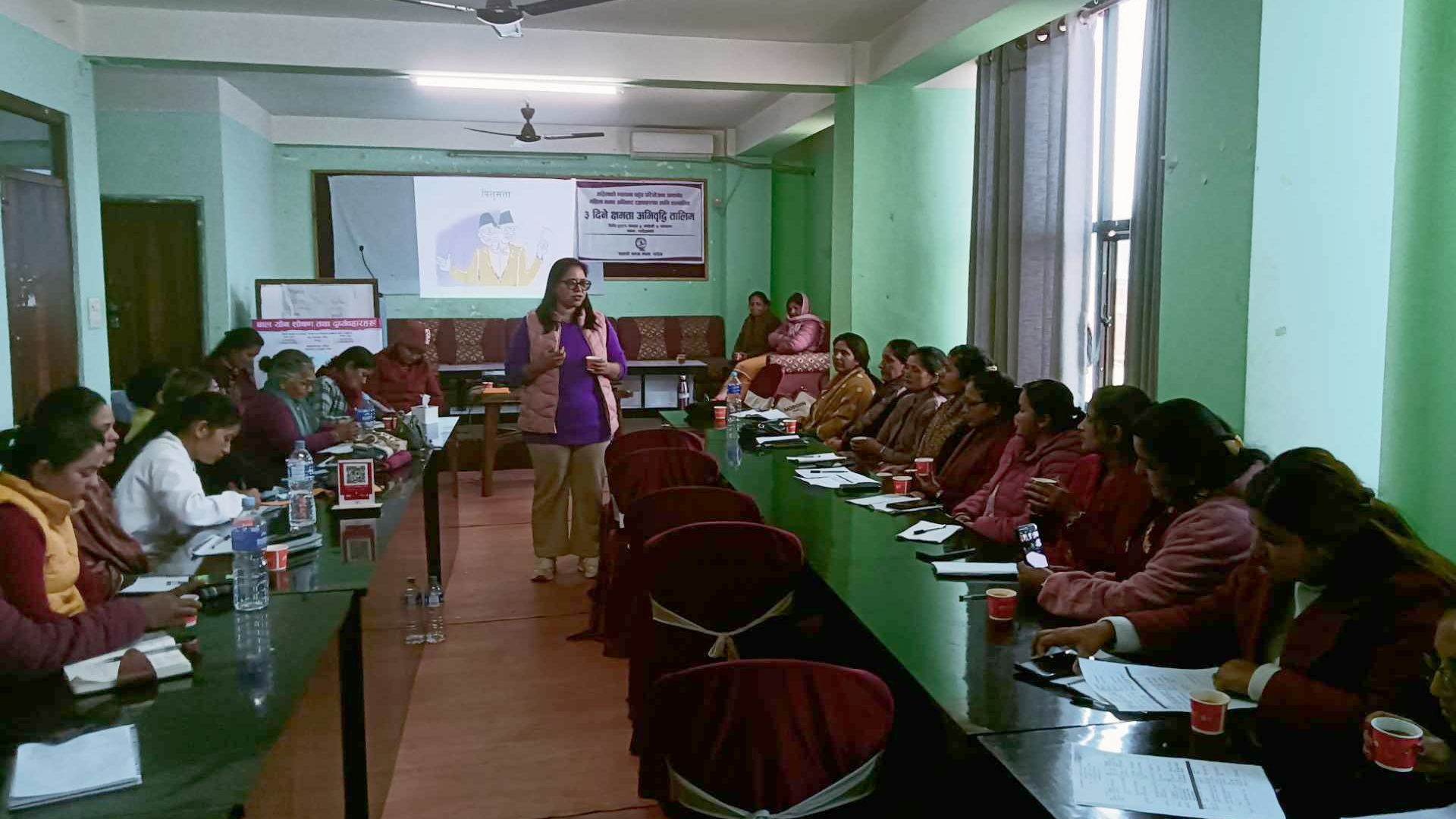 महिला मानवअधिकार रक्षकहरुका लागि धादिङबेसीमा क्षमता विकास तालिम संचालन